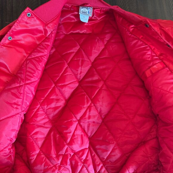 Throwback Hardwood Classics San Diego Clippers Bomber Jacket (XL) - Picture 6 of 11